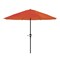 Nature Spring Nature Spring 9 Foot Patio Umbrella - Dark Orange 237983CPG - alternate 1
